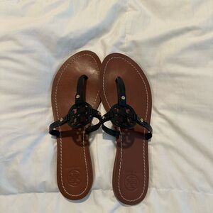 Black Tory Burch miller sandals